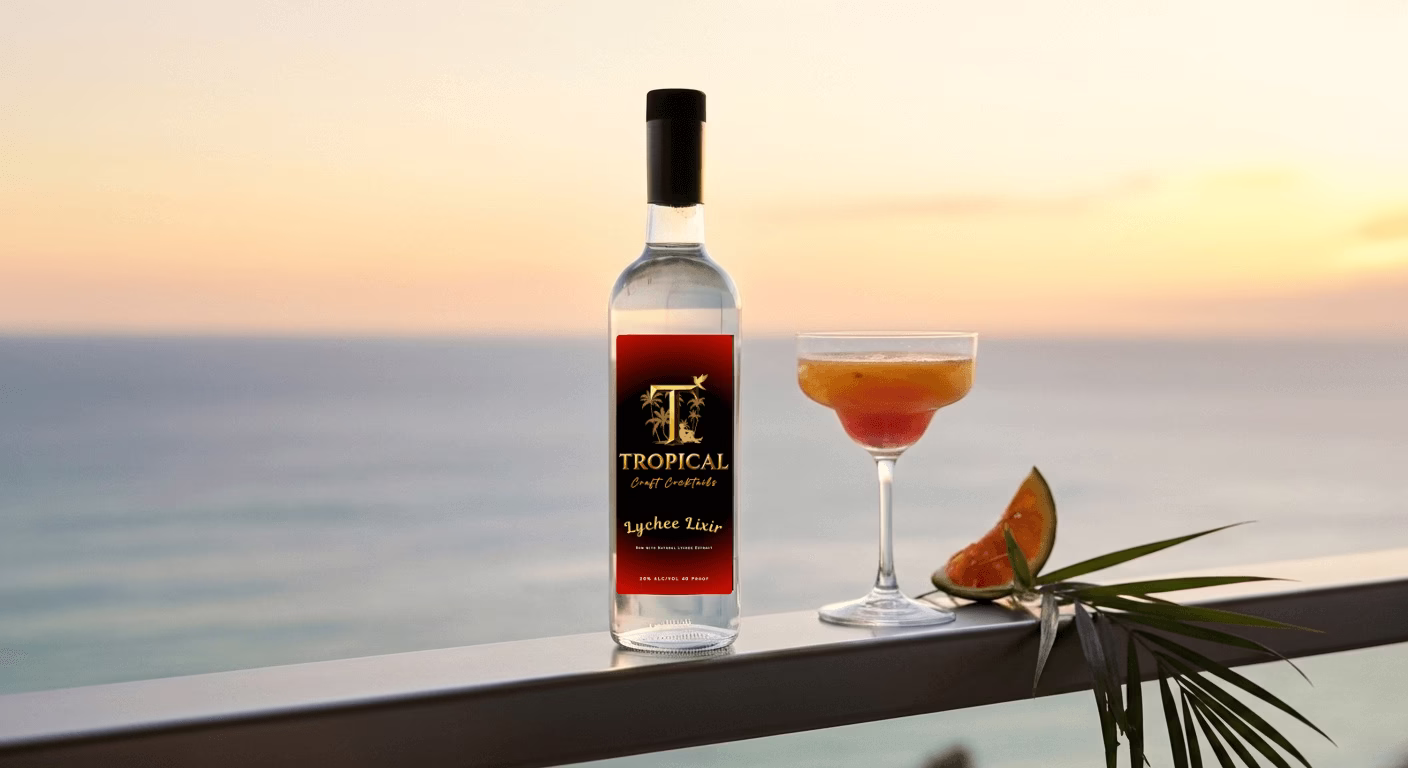 Lychee Lixir - Lychee Rum Cocktail - Image 3